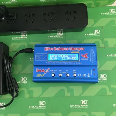 Sạc iMax B6 80W cân bằng cell và đo dung lượng pin