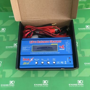 Sạc iMax B6 80W cân bằng cell và đo dung lượng pin