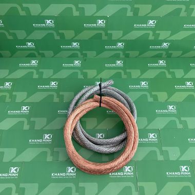 Dây đồng M50 vỏ trong bấm cos 2 đầu cho máy hàn cell pin