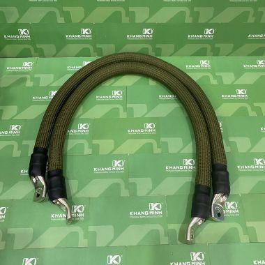 Dây đồng M95 vỏ dù bấm cos 2 đầu cho máy hàn cell pin