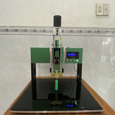Máy Hàn Cell Pin Tự Động STEP VIP Chuyên Pin Xe Điện 32140