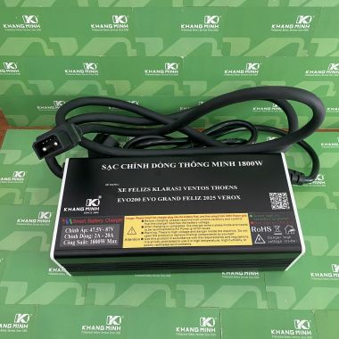 Sạc nhanh 1800W xe Evo Grand Feliz 2025 Vinfast VF