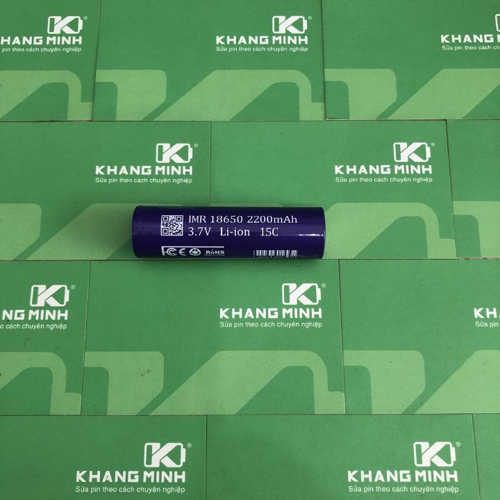 Pin Tím TL Xả Cao 15c 30a 2200mAh IMR18650 Pin Máy Khoan