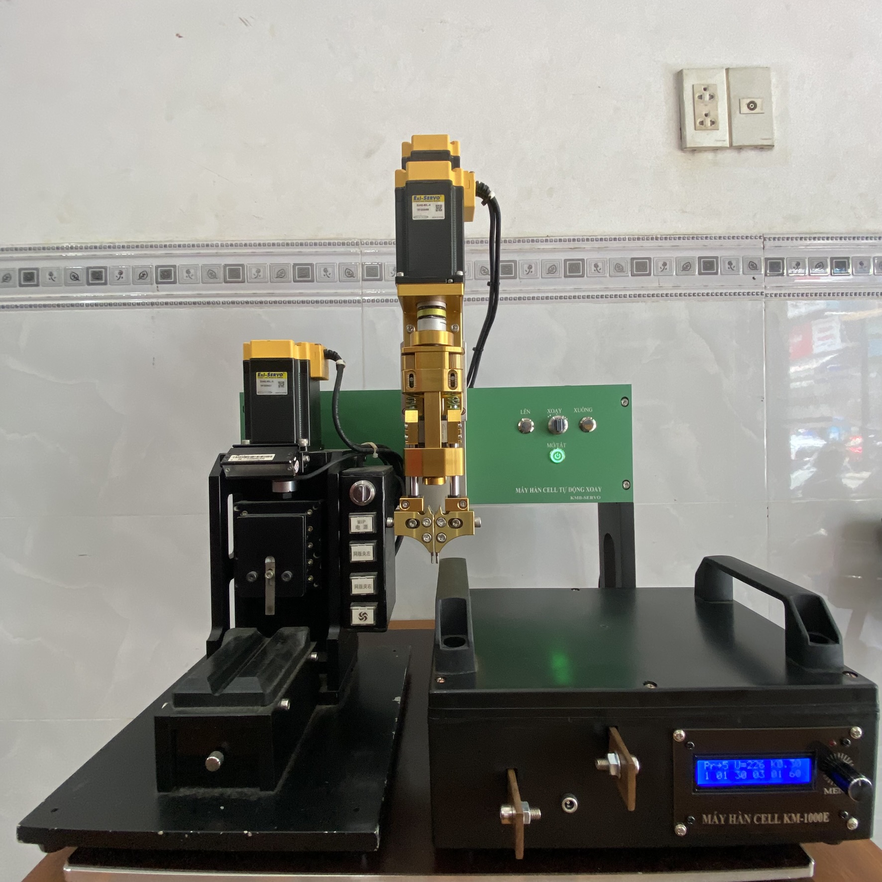 Máy hàn tự động xoay EZI Servo 56L cao cấp, sử dụng máy hàn BA