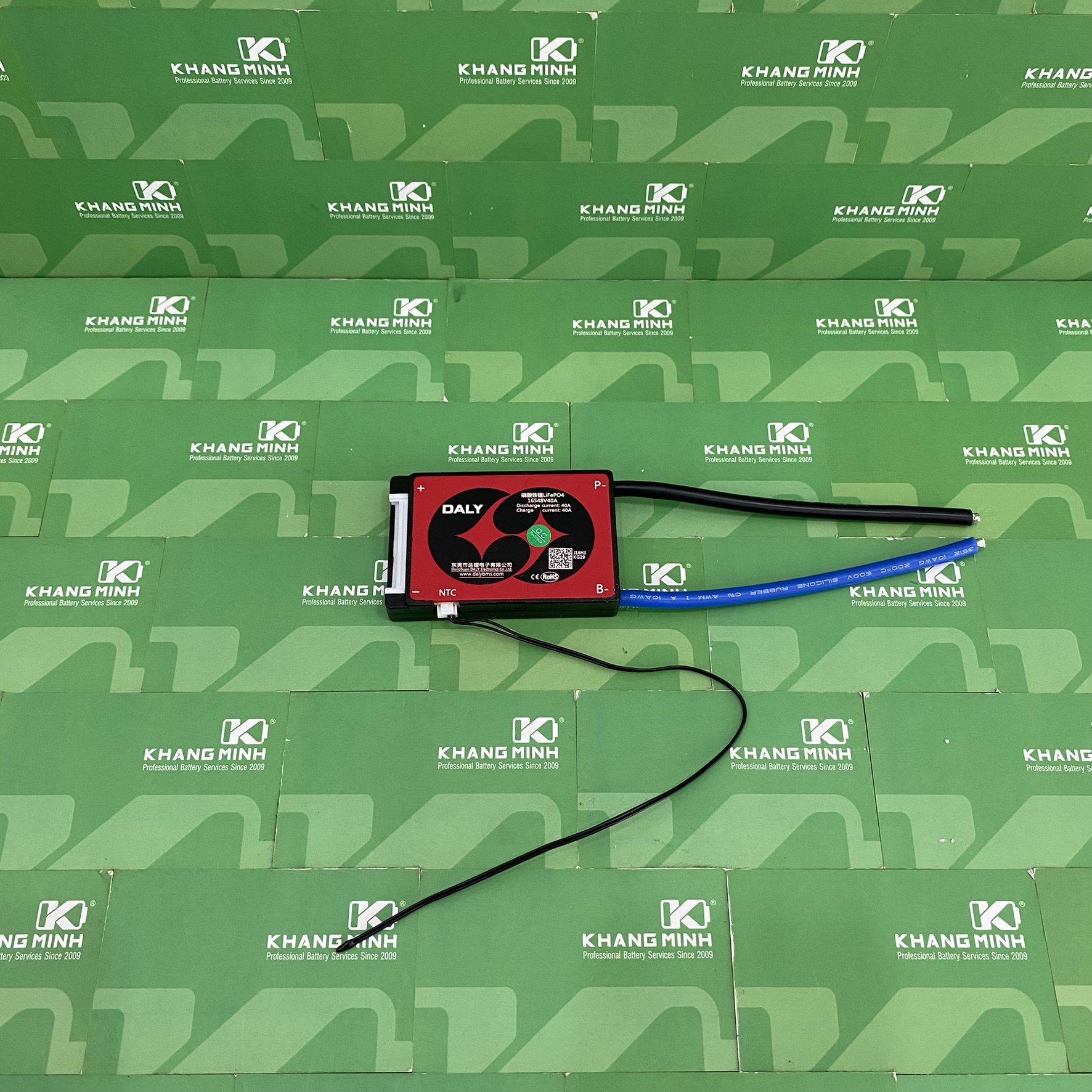 Mạch Daly 16S 48V 40A Pin Sắt LiFePO4 3.2V Chính Hãng