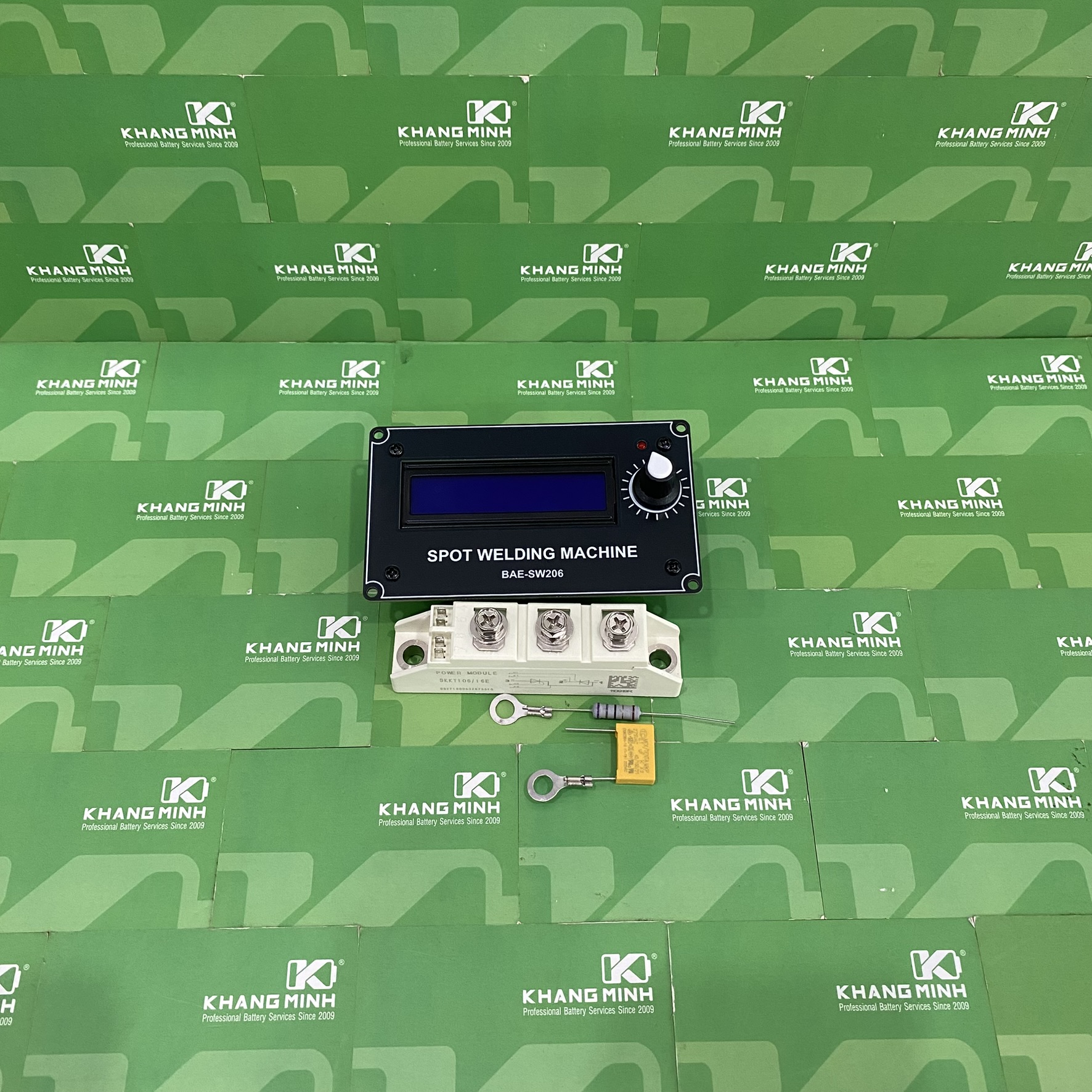 Mạch Timer Bảo Anh Ver 206 Xung Kép SCR Chế Máy Hàn Cell