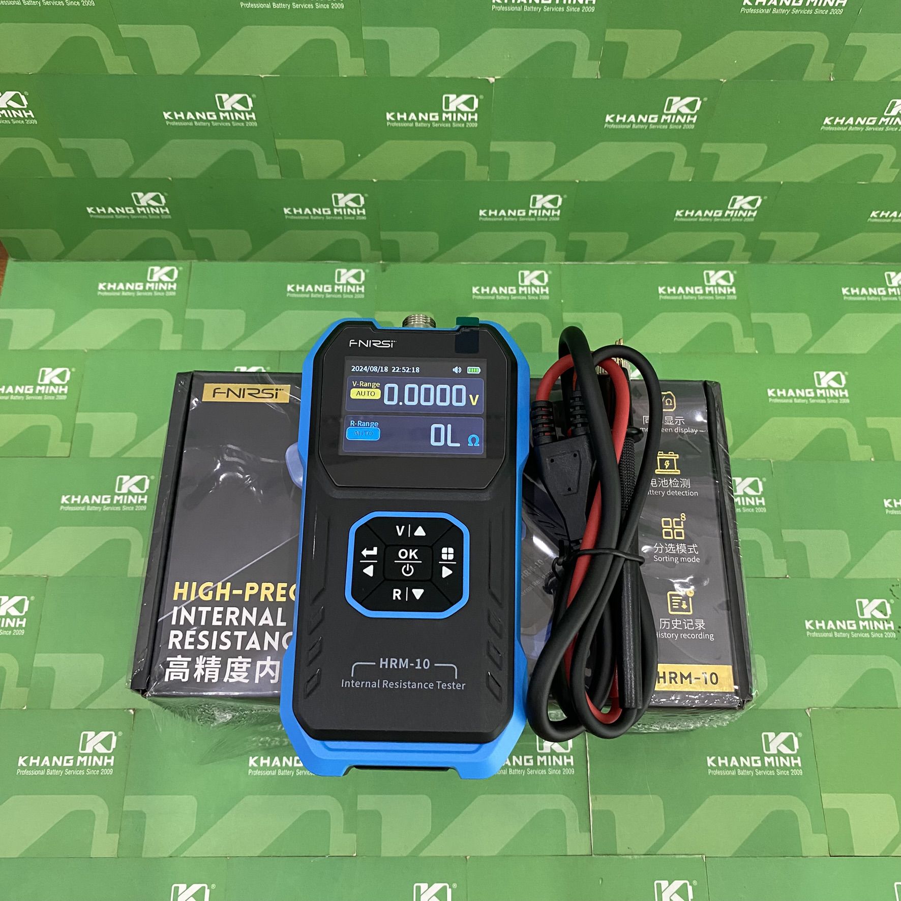 Máy Đo Nội Trở HRM-10 Nhập Chính Hãng FINIRSi