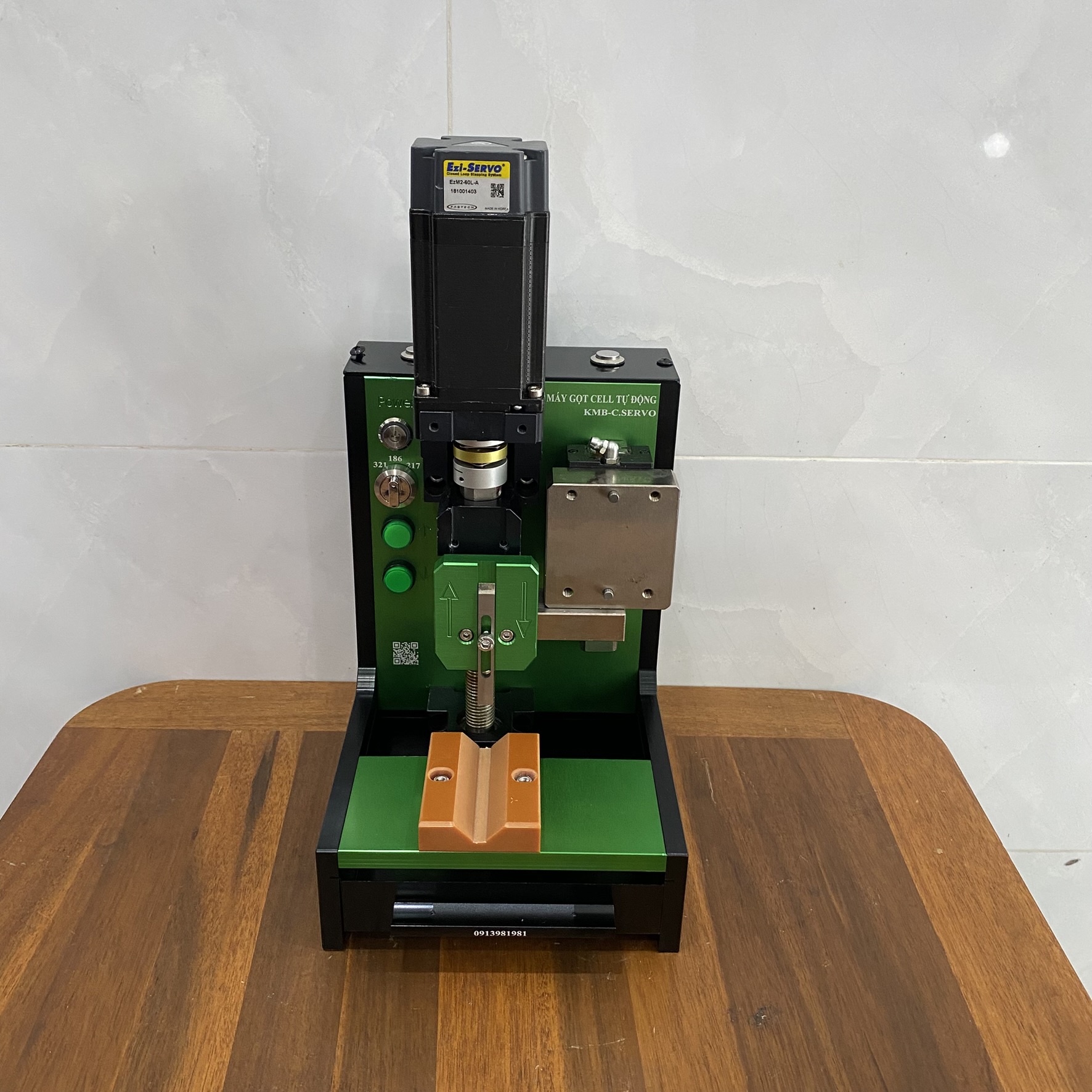 Máy Gọt Cell Pin Tự Động Moon Step Servo MaxWell VIP