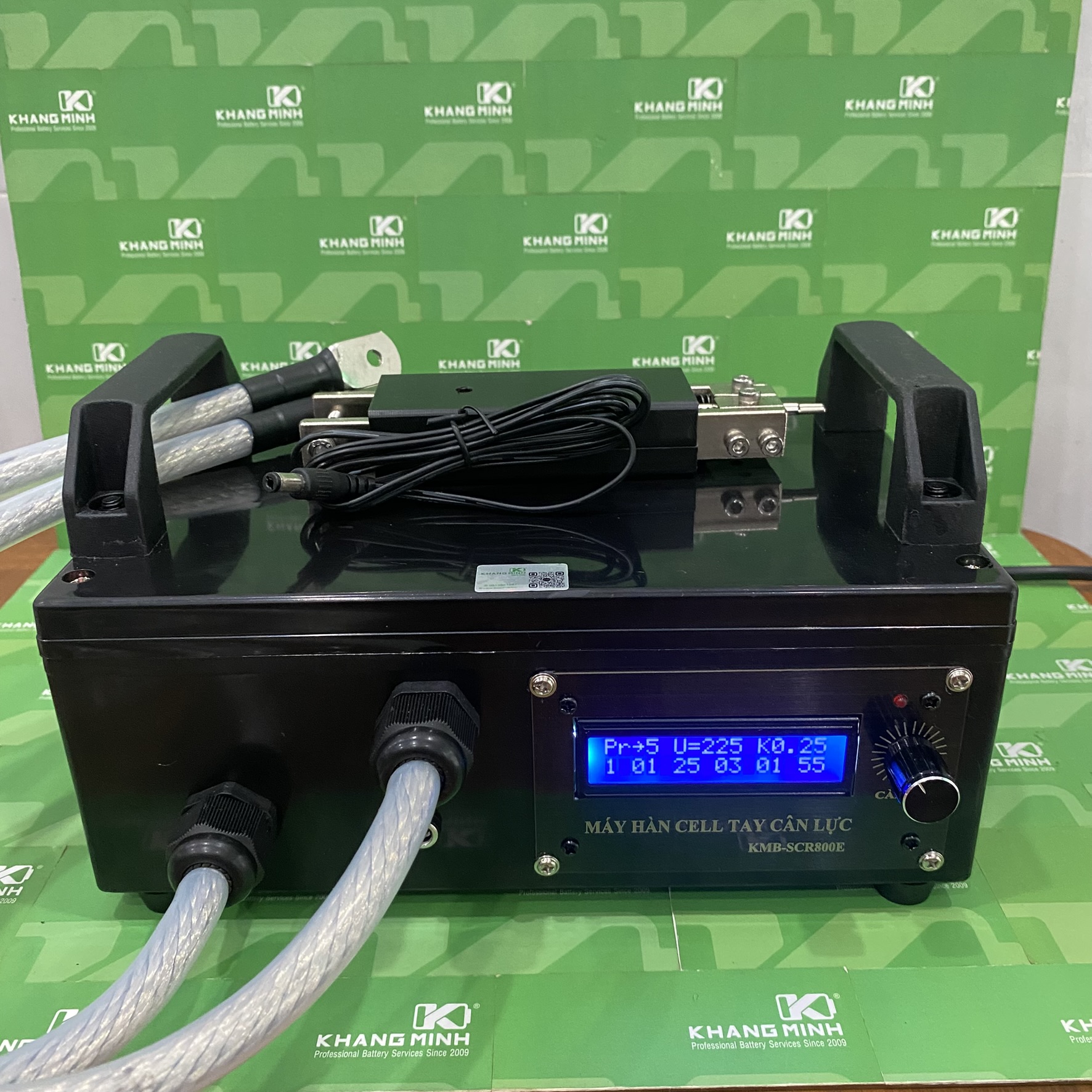 Máy Hàn Cell Tay Cân Lực Phíp Ba Full Đồng Hàn Kẽm 0.25mm