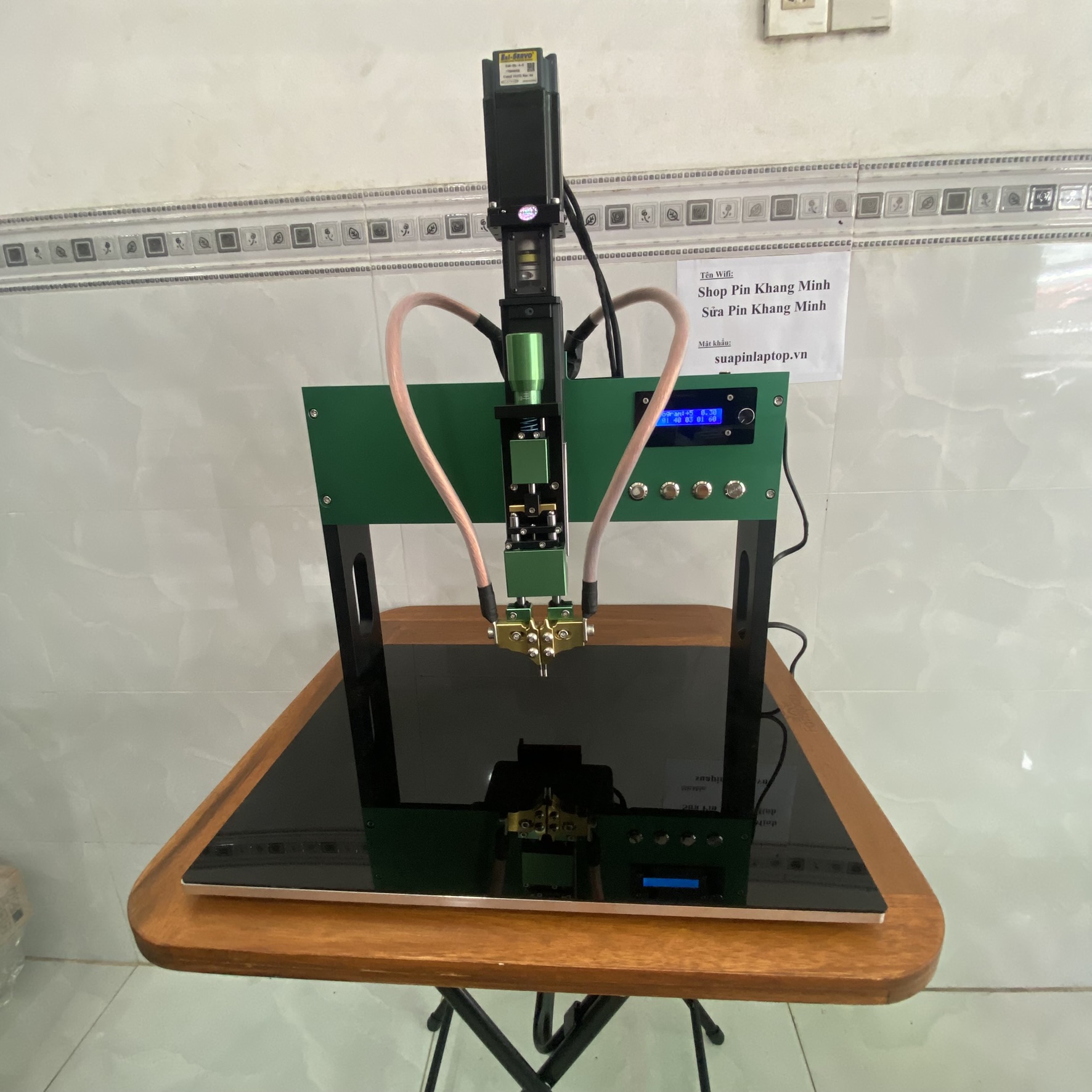 Cân Lực Bập Bênh Cao Cấp Cho AE Thợ Chế Máy Hàn Cell Pin