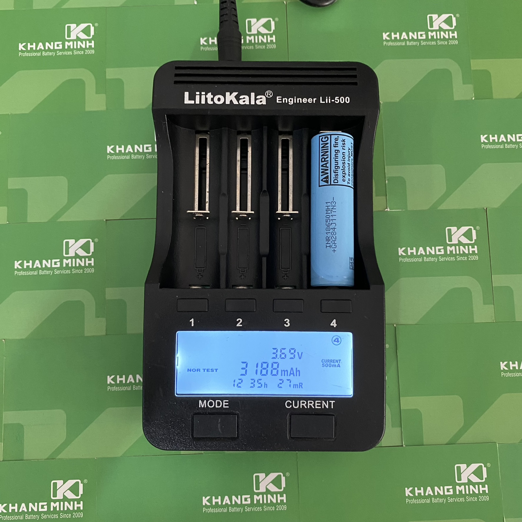 Pin LG MH1 3200mAh xả 10A mới ch&iacute;nh h&atilde;ng