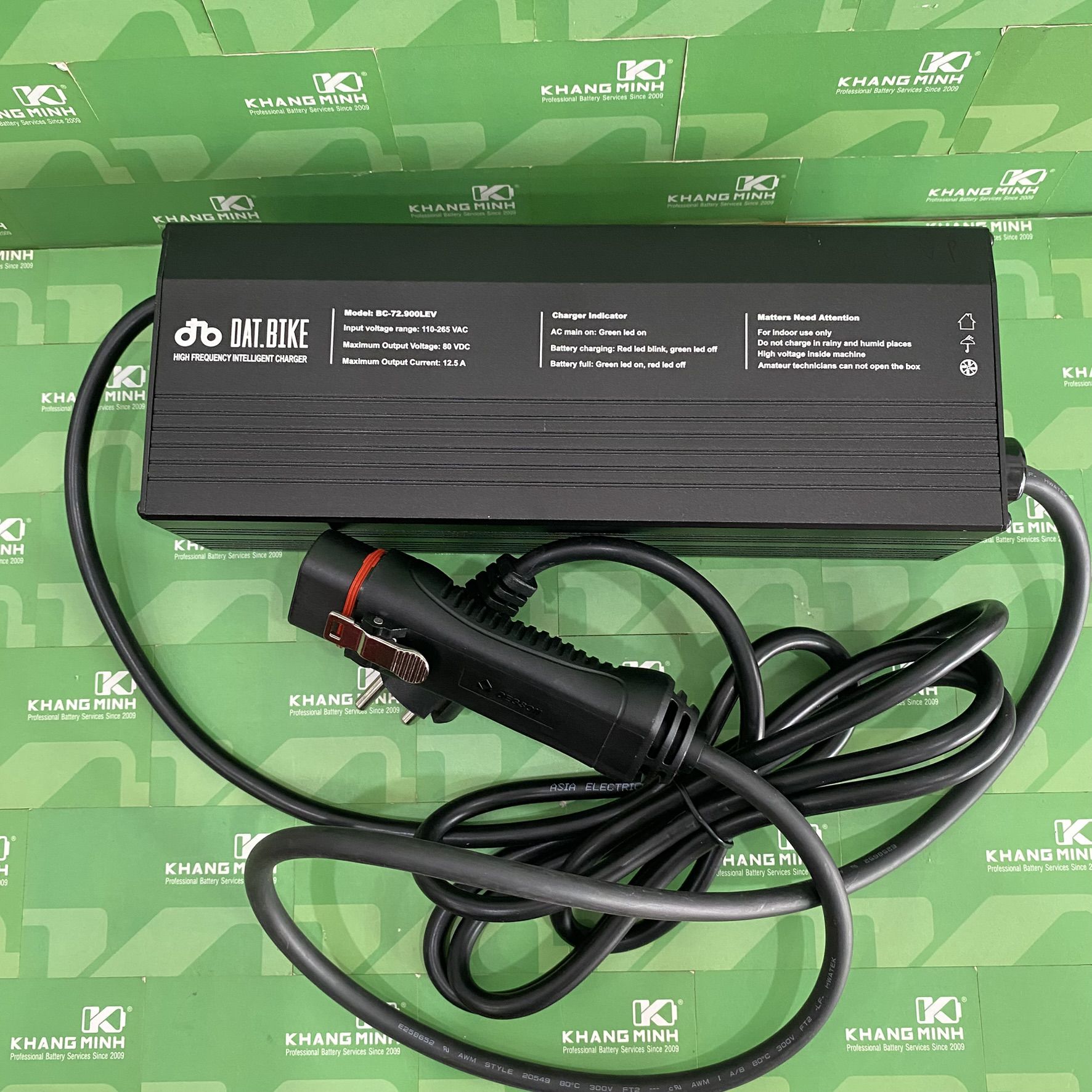 Sạc Dat Bike 900W xe Quantum S2 S3 chính hãng 99%