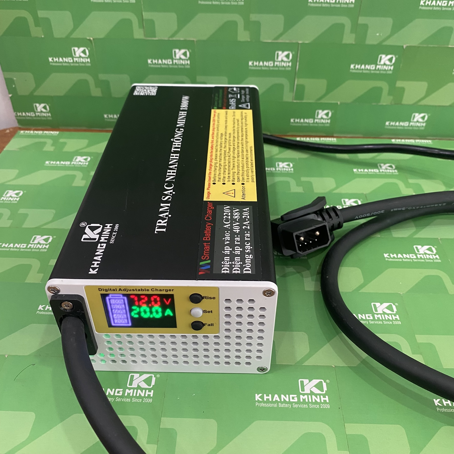 Sạc nhanh 1000W xe Evo Grand Feliz 2025 Vinfast VF