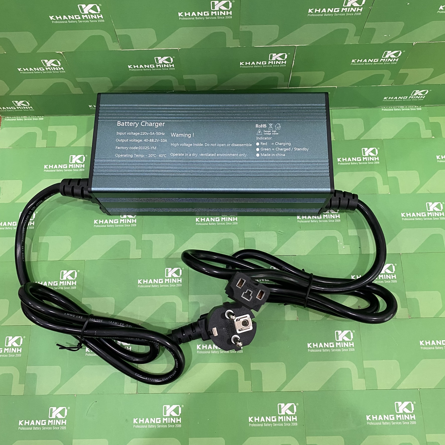 Sạc Xe Máy Điện 88V 10A Cao Cấp Chỉnh Công Suất Ra