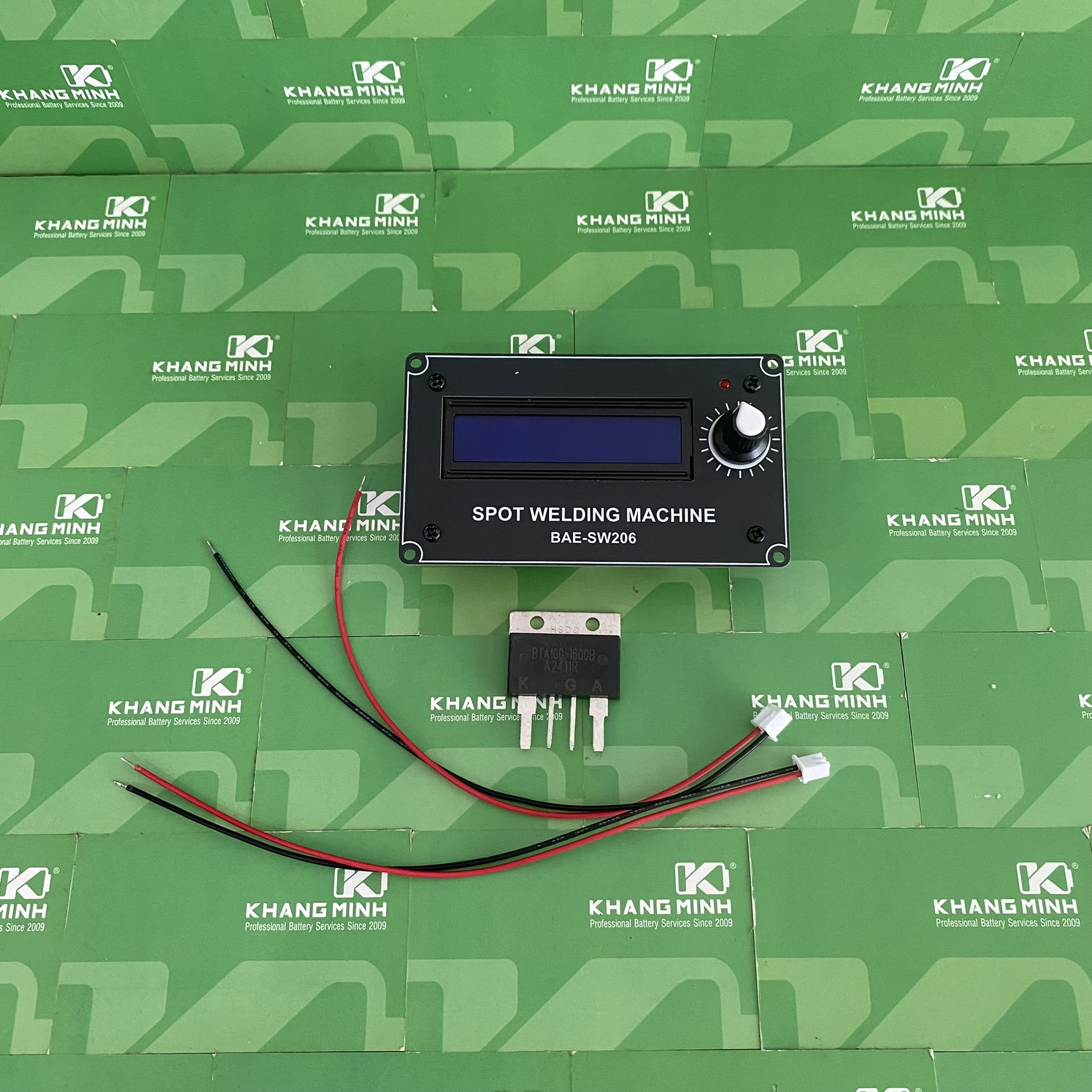 Mạch Timer Bảo Anh Xung kép BTA chế Máy hàn cell