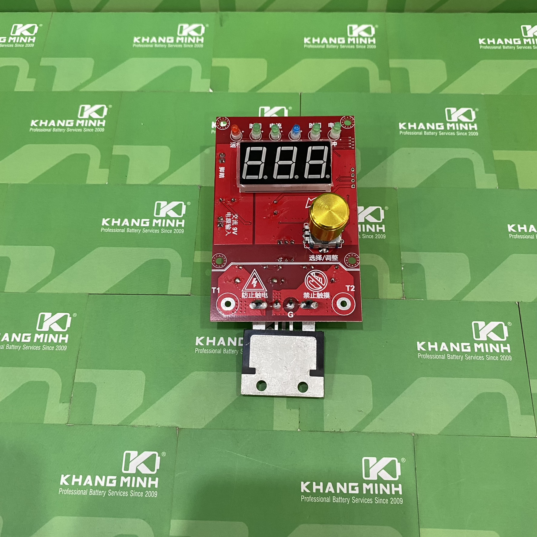 Mạch Timer Xung Kép Encoder Chế Máy Hàn Cell Pin